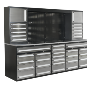 10FT Heavy Duty Workbench – 35 Drawers