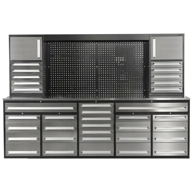 10FT Heavy Duty Workbench – 35 Drawers - Photo 5