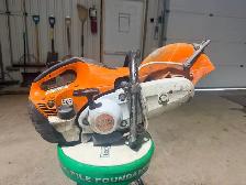 Stihl TS480i Cut Off Saw - Fuel injected