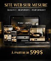 Création de site web PRO dès 599$ | Design haut de gamme   SEO - Photo 2