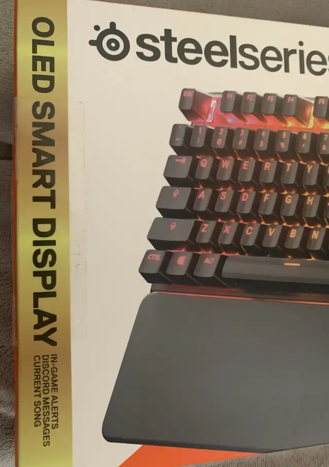 STEELSERIES APEX PRO KEYBOARD – OMNIPOINT – OLED - SEALED - $160 - Photo 6