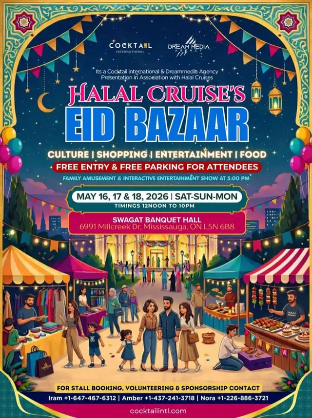 HALAL CRUISE EID BAZAAR 2026 ️