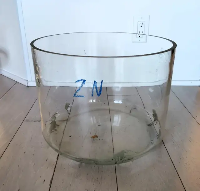 Large Round Glass Ecological Aquarium Tank - Photo 2