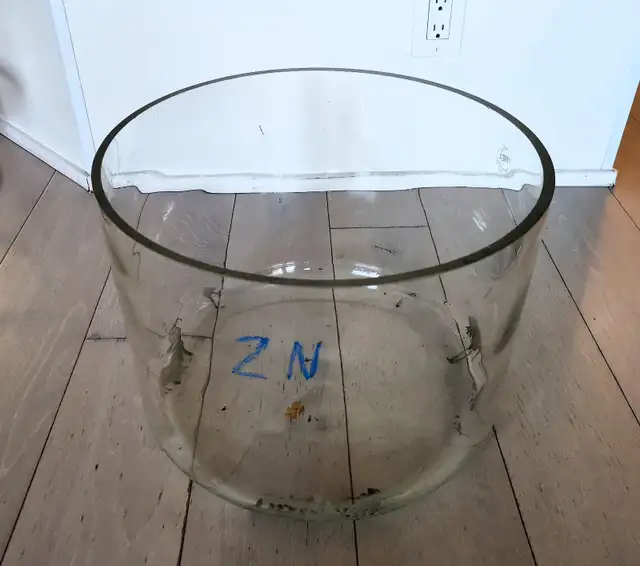 Large Round Glass Ecological Aquarium Tank - Photo 3