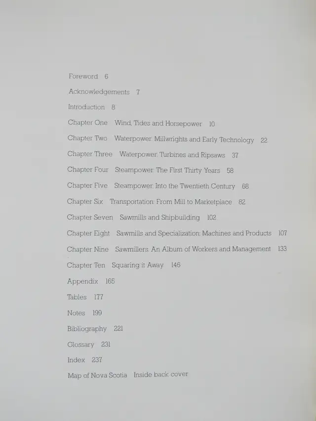 SAWPOWER - Making Lumber in the Sawmills of Nova Scotia - 1986 - Photo 4