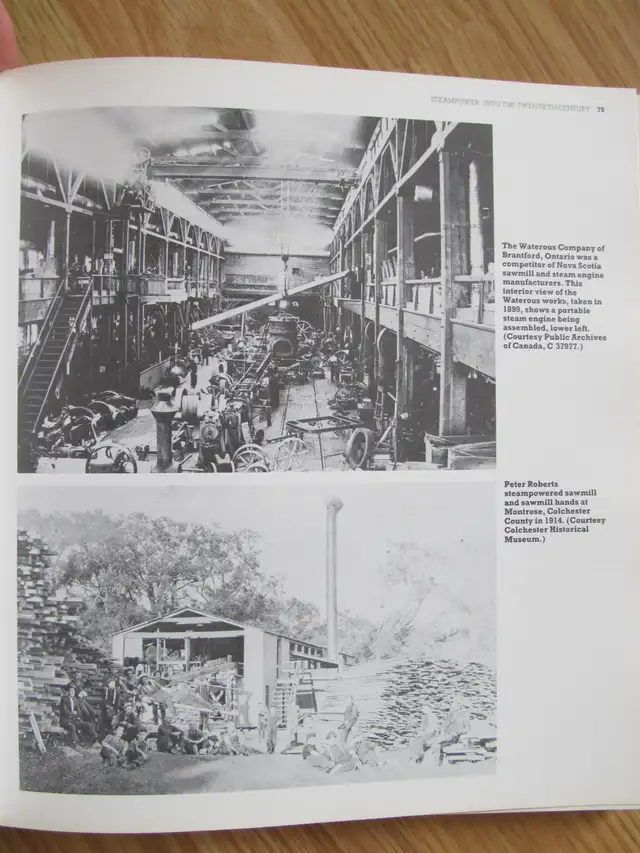 SAWPOWER - Making Lumber in the Sawmills of Nova Scotia - 1986 - Photo 6