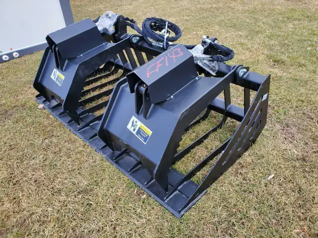 72" Skid Steer Grapple Bucket – Strong Build - Photo 3