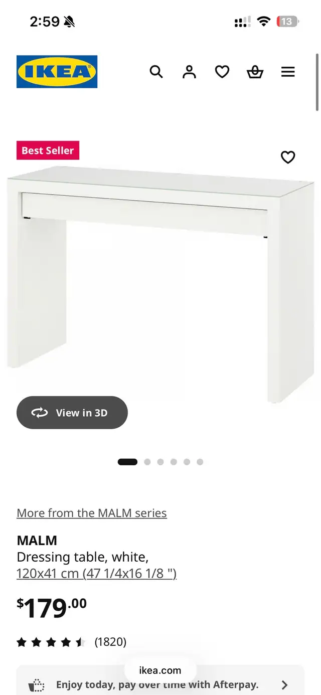 IKEA Malm Desk