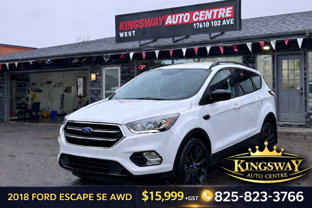 2018 FORD ESCAPE SE – 1.5L TURBO – AWD -80,123 KM -ACCIDENT FREE
