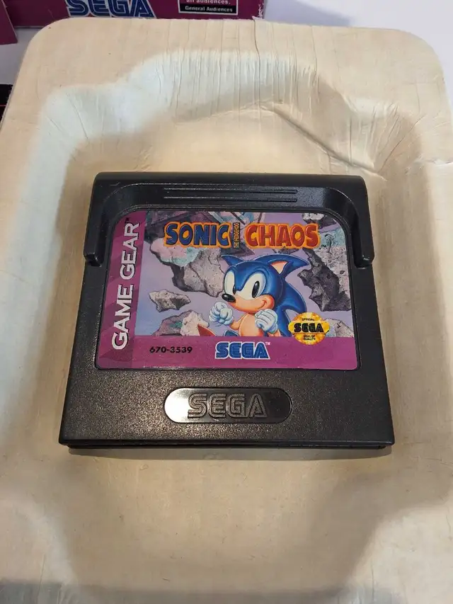 Sega Gamegear Sonic The Hedgehog Chaos Complete - Photo 2