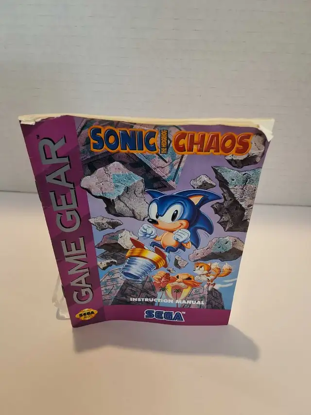 Sega Gamegear Sonic The Hedgehog Chaos Complete - Photo 5