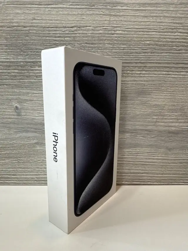 Brand New iPhone 15 Pro Max – 256GB – Black Titanium (Sealed)