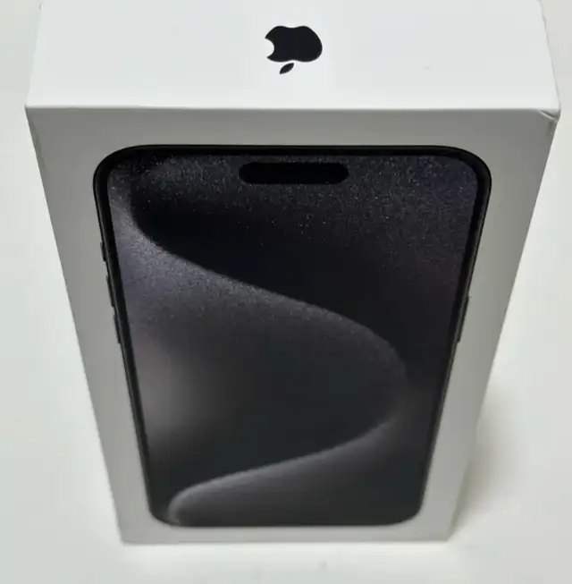 Brand New iPhone 15 Pro Max – 256GB – Black Titanium (Sealed) - Photo 4
