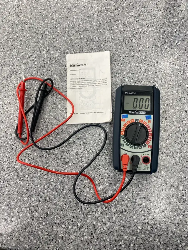 Mastercraft 052 Multimeter