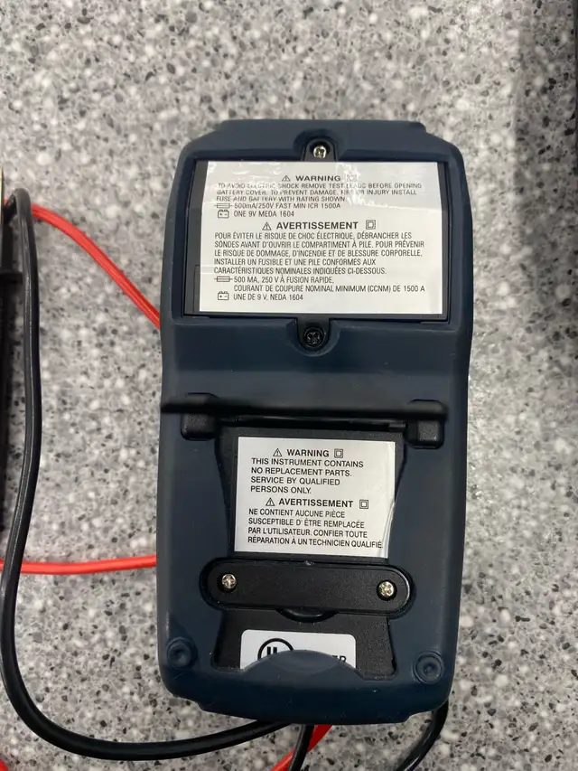Mastercraft 052 Multimeter - Photo 3