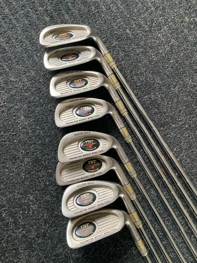 TNT Titan Cobalt Oversized Irons