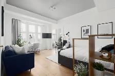 3 ½ entièrement meublé à louer Montcalm / Saint-Sacrement décemb