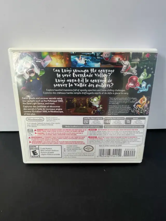 NINTENDO 3DS LUIGIS MANSION DARK MOON - Photo 3