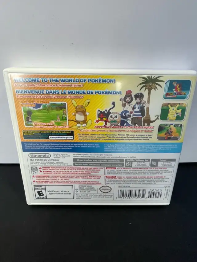 NINTENDO 3DS POKÉMON SUN - Photo 3
