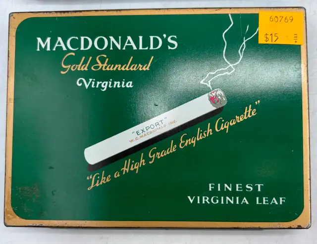 Vintage Tobacco/Cigarette Tins ~ 1920s - 1970s x7 Available - Photo 3