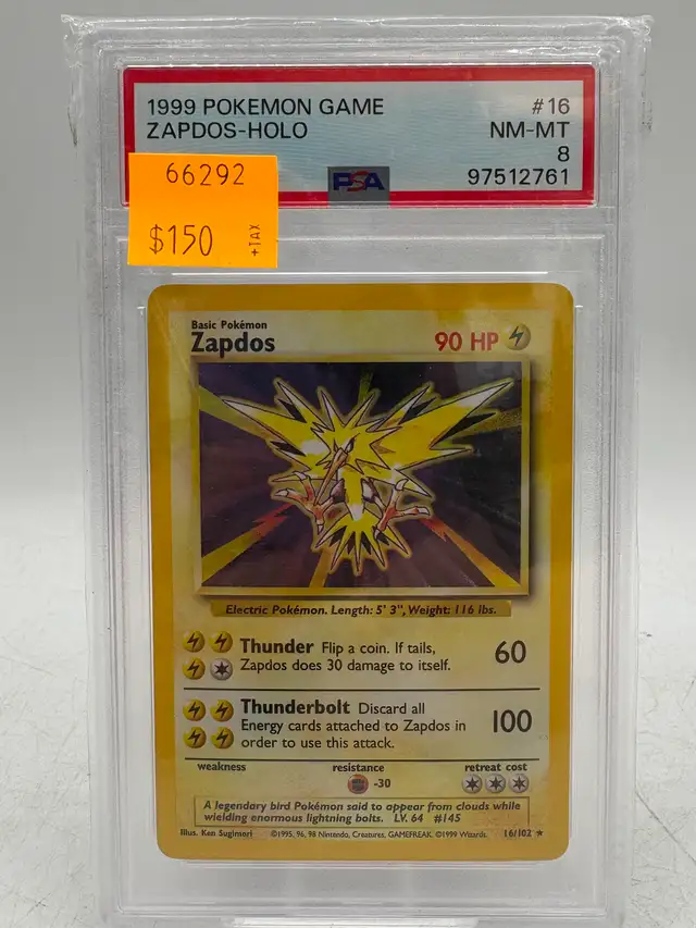 PSA Graded 1999 Holo Pokemon Cards - Photo 2