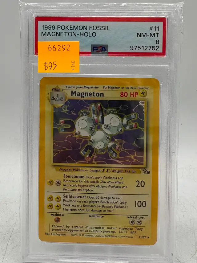 PSA Graded 1999 Holo Pokemon Cards - Photo 6
