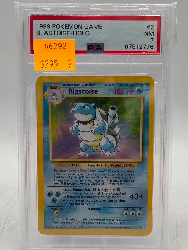 PSA Graded 1999 Holo Pokemon Cards - Photo 8
