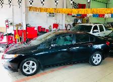 GARANTIE/HONDA CIVIC EX/ AUCUNE ROUILLE/ TOIT FULL/MÉCANIQUE A1