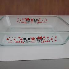 BEAU PLAT NEUF EN VERRE ÉPAIS, 2'HAUTx16'LARGEx8'LONG: $10.00