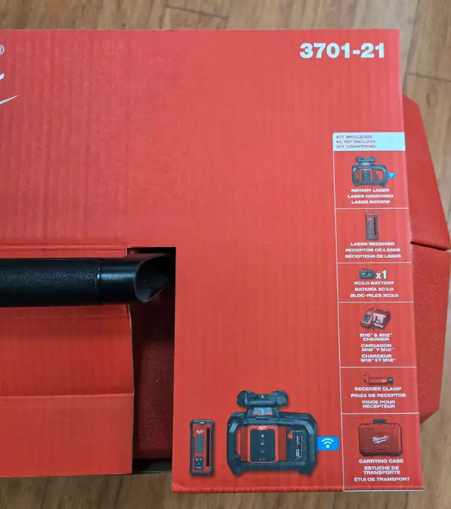 Milwaukee 3701-21 M18 Laser Like New In Box - Photo 2