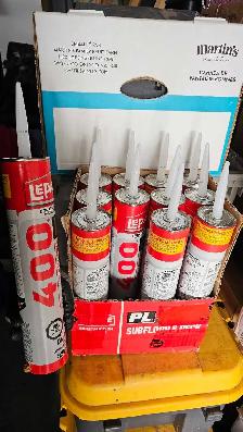 LePage PL400 Construction Adhesive – 14 tubes (Bulk)