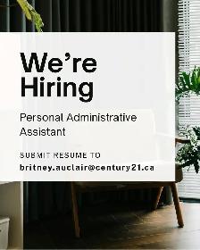 Personal Assistant position in Drayton Valley, AB