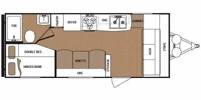 2015 Dutchmen Aspen Trail 1700DB, COMPACT, NO SLIDE - Photo 2