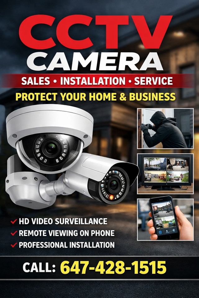 High-Quality CCTV Security Camera – for Home & Business