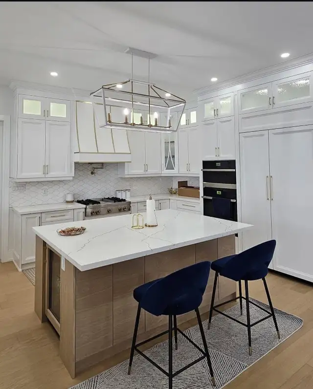 bathroom vanity kitchen cabinet quartz countertop - Photo 9