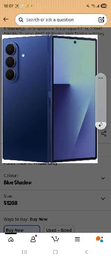 Samsung galaxy Z fold 7 for sale