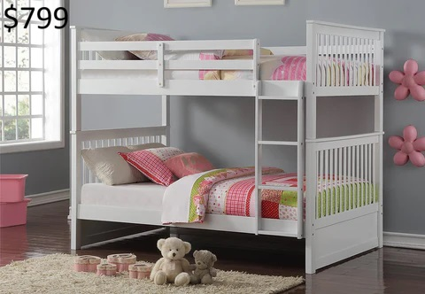 GREAT SELECTION OF DOUBLE/DOUBLE BUNK BEDS WITH STORAGE DRAWERS - Photo 6