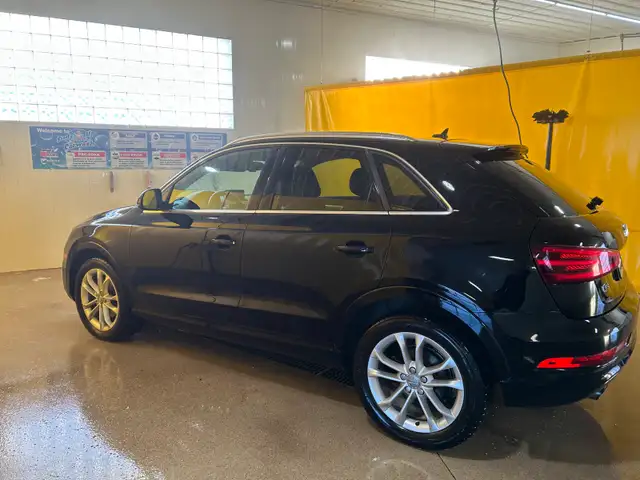 2015 Black Audi Q3 with leather and sunroof - Photo 2