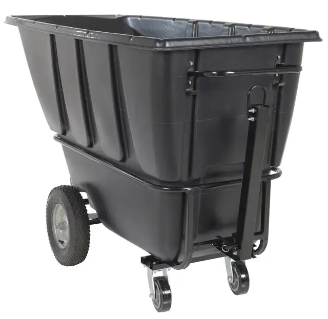 Heavy Duty Towable Tilt Truck – Dump Cart