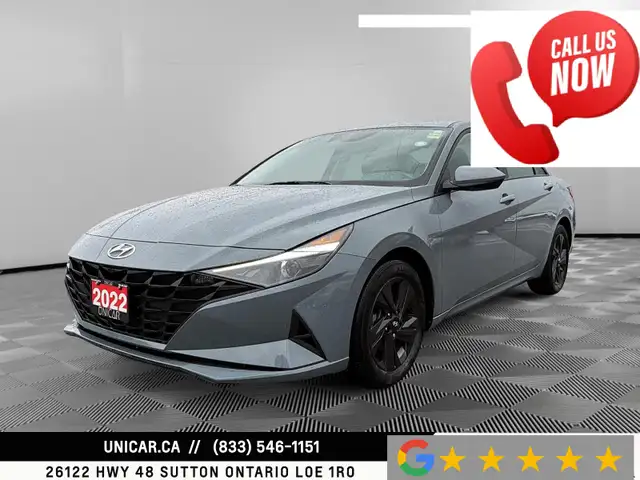 2022 Hyundai Elantra Preferred IVT No Accidents Backup Cam Blind