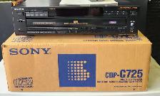 RARE SONY CDP-C725 CD PLAYER WITH EQUALIZER & REMOTE