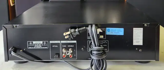 RARE SONY CDP-C725 CD PLAYER WITH EQUALIZER & REMOTE - Photo 6