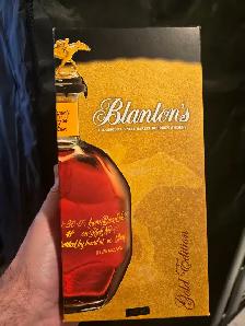 Empty Bourbon bottles and boxes for sale .)!