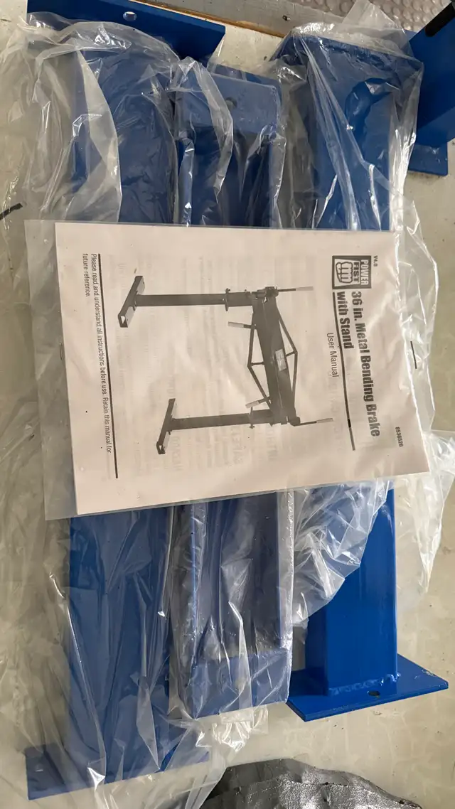 36" Metal Bending Brake with Stand - Photo 3