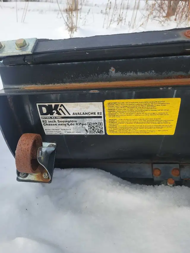 DK 2  Universal snow plow 82x19 - Photo 3