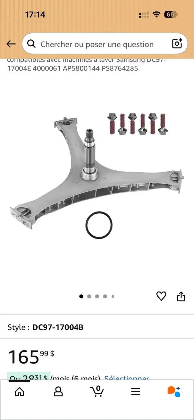 Pièces pour Laveuse sechseuse Samsung -LG - Photo 10