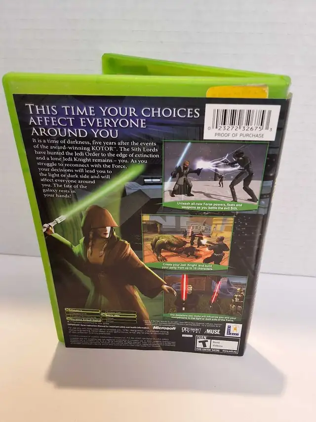 Xbox Star Wars Knights of the Old Republic II - Photo 2