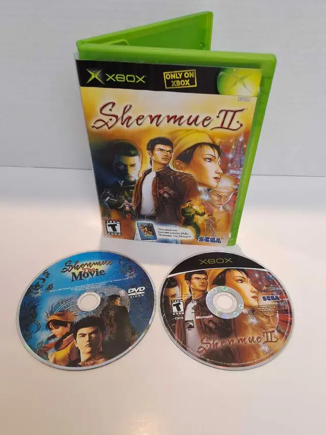 Xbox Shenmue II w/DVD movie