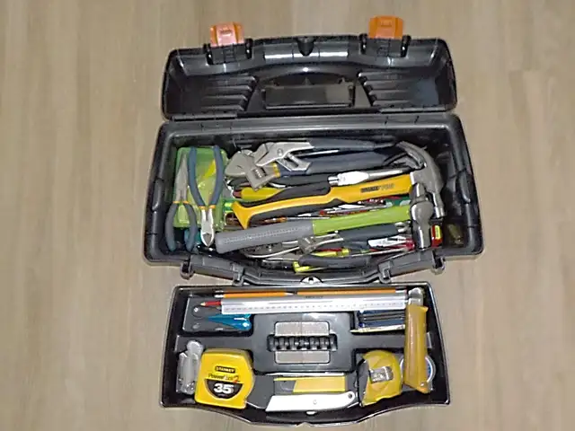 Home Repair Tools with Toolbox - Photo 2