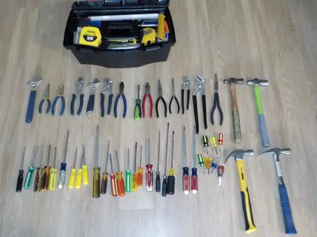 Home Repair Tools with Toolbox - Photo 10